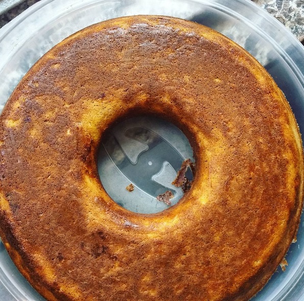 Bolo de Banana fit (Sem açúcar, sem trigo, sem óleo)